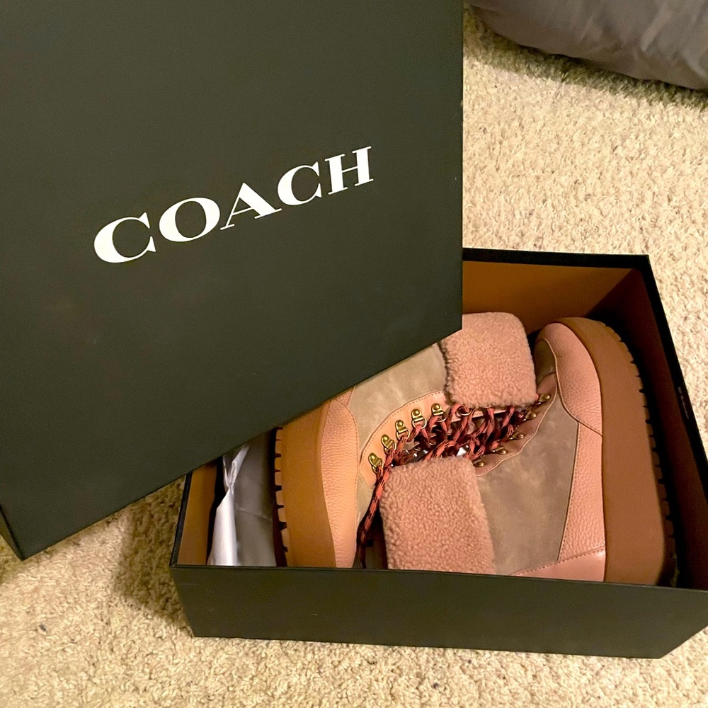 Coach Tyler Platform Boots